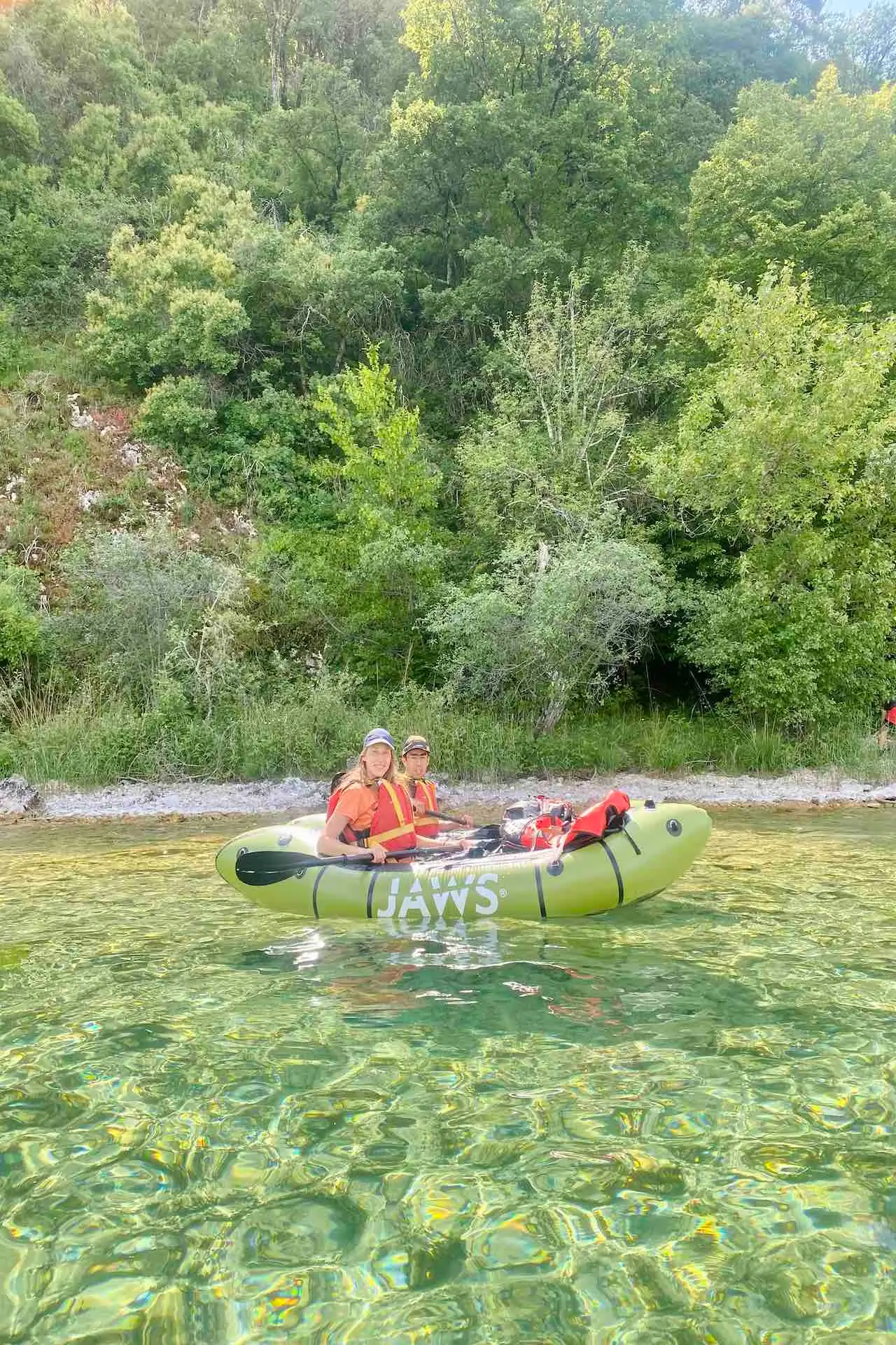 séjour en packraft en autonomie, autour du lac du Bourget