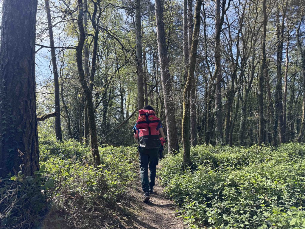 Randonnée packraft en pleine nature autour de La Gacilly