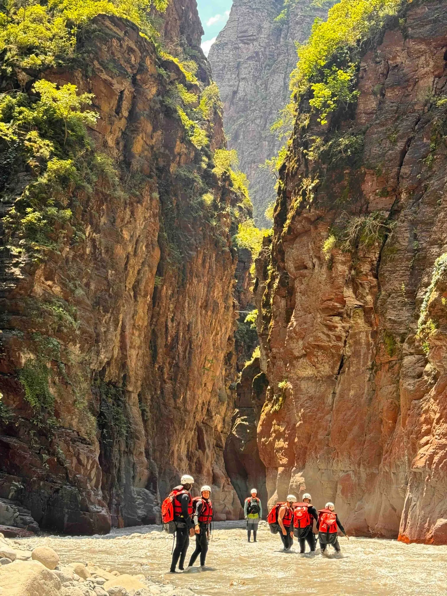 Randonnée aquatique au cœur des Gorges de Daluis